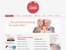 Tablet Screenshot of ludwig-pc-schule.de